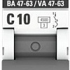 Выключатель автоматический EKF ВА 47-63 1P 10А (C) 4.5kA PROxima mcb4763-1-10C-pro