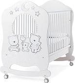 Классическая детская кроватка Italbaby Happy Family Oblo 070.0800-0005 (белый)