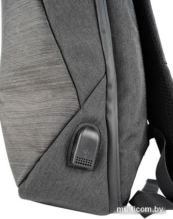 Городской рюкзак HAFF Workaday HF1113 (черный/коричневый)