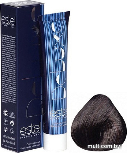 Estel Professional De Luxe 4/6 шатен фиолетовый