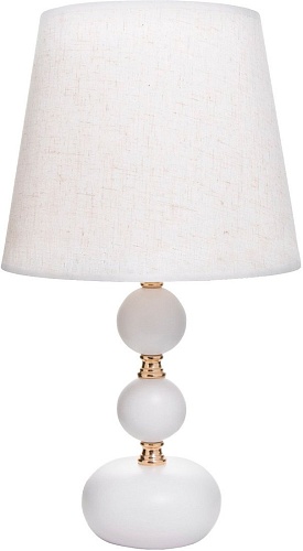 Торшер Risalux Катания 7824044 (белый/золото)