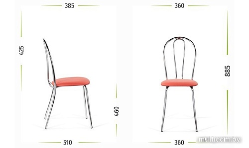 Стул UTFC Венус М BL (Z06, синий)