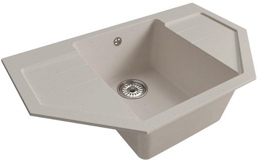 Кухонная мойка Mixline ML-GM24 552056 (белый)