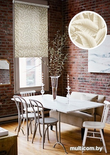 Рулонные шторы Эскар Nevada 57x160 813470571601 (бежевый)