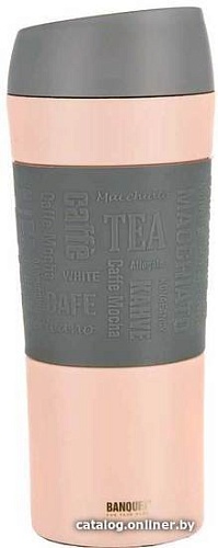 Термокружка Banquet Matty 48788659 400мл (розовый)