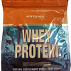 Протеин сывороточный (концентрат) Strimex Whey Protein Silver Edition (500 г, клубника-банан)