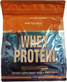 Протеин сывороточный (концентрат) Strimex Whey Protein Silver Edition (500 г, клубника-банан)