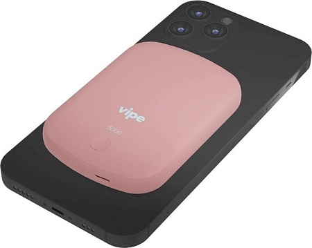Внешний аккумулятор Vipe Jake 5000mAh (розовый)