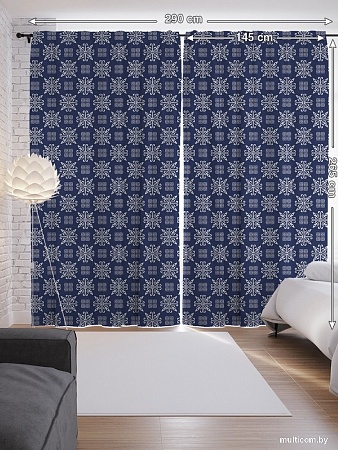 JoyArty Красивый снегопад p_290640 (145x180)