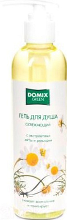 Domix Green Professional Гель для душа Освежающий с экстрактом мяты и ромашки 250 мл