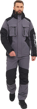 Костюм Huntsman Торнадо -15 Breathable 44-46/170-176 (серый)