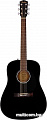 Акустическая гитара Fender CD-60S (черный)