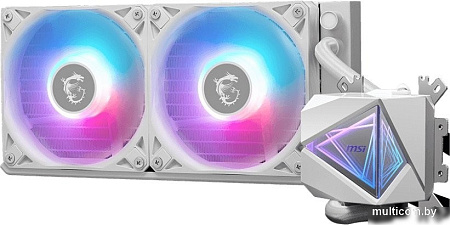 Жидкостное охлаждение для процессора MSI MAG CoreLiquid I240 (белый)