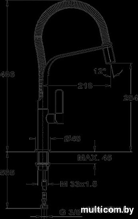 Смеситель TEKA FO 999 [629990200]