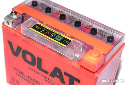 Мотоциклетный аккумулятор VOLAT YTX12-BS(iGEL) (12 А·ч)
