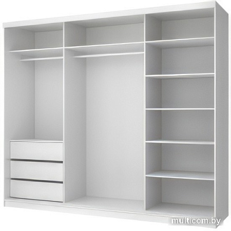 Шкаф распашной Anrex Milan 250 (белый)
