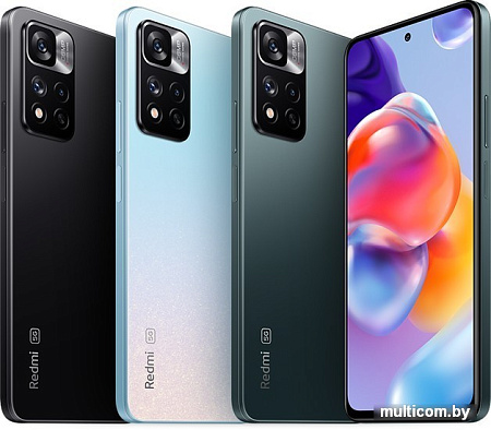Смартфон Xiaomi Redmi Note 11 Pro+ 5G 8GB/128GB Восстановленный by Breezy, грейд B (графитовый серый)