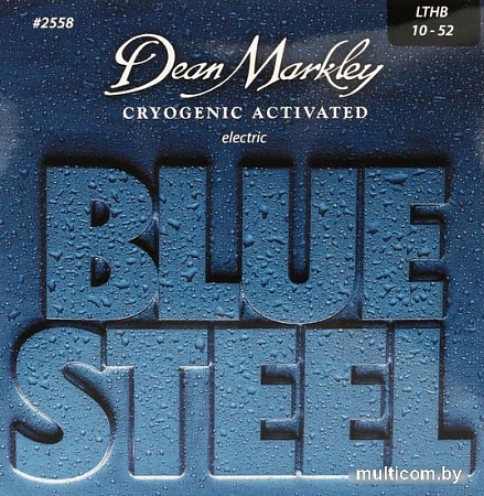 Струны для гитары Dean Markley DM2558 Blue Steel (10-52)