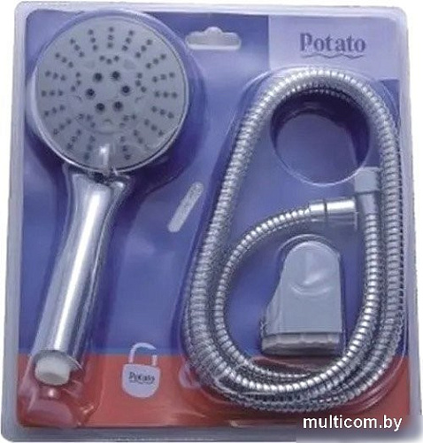 Душевой гарнитур Potato T050 (со шлангом)