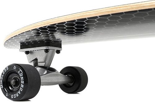 Лонгборд Mindless Surf Skate Fish Tail Black MS1500