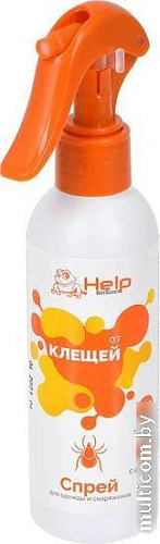 Спрей от насекомых Help От клещей инсектицидный 80225 200 мл