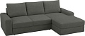 Угловой диван Mio Tesoro Elke Optima Правый (Velutto 32/темно-серый)