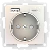 Розетка Systeme Electric AtlasDesign ATN000432