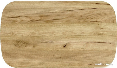 Столешница Millwood Закругленная 105x60x1.8 (дуб золотой Craft)