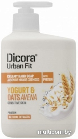 Dicora Мыло жидкое Urban Fit Protein Yogurt & Oats 500 мл