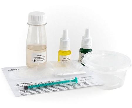 Набор для опытов Lori Алхимик. Полимерные червяки Оп-002 (желтый и зеленый)