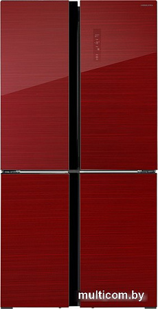 Четырёхдверный холодильник Hiberg RFQ-500DX NFGR Inverter