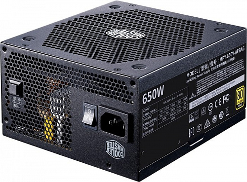 Блок питания Cooler Master V650 Gold - V2 MPY-650V-AFBAG-EU