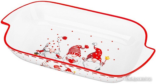 Блюдо Elan Gallery Шубница Веселые гномики 540636