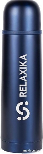 Термос Relaxika 101 500мл (темно-синий)