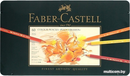 Набор цветных карандашей Faber Castell Polychromos 110060 (60 цв)