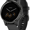 Умные часы Garmin Vivoactive 4s (черный/серый)