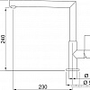 Смеситель Elleci Ares Aluminium M79