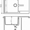 Кухонная мойка Polygran Gals 760 (терракот 307)