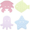 Комплект ковриков для купания Roxy Kids Sea Animals Soft Colors RBM-008-SA (8 шт)