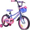 Детский велосипед AIST Wiki 16 (фиолетовый, 2016)