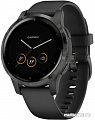 Умные часы Garmin Vivoactive 4s (черный/серый)