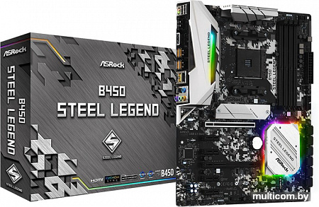 Материнская плата ASRock B450 Steel Legend