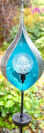 Садовый светильник Чудесный Сад Бутон (синий)