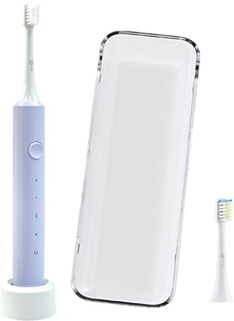 Электрическая зубная щетка Infly Sonic Electric Toothbrush T03S (футляр, 2 насадки, фиолетовый)