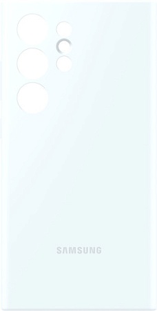 Чехол для телефона Samsung Silicone Case S24 Ultra (белый)