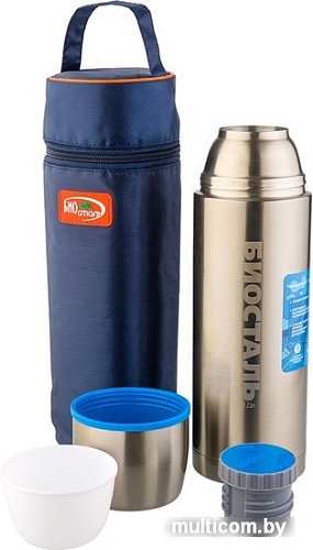 Термос BIOSTAL NBP-1000-1 1л (серебристый)