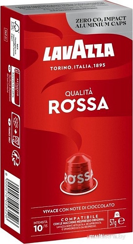 Кофе в капсулах Lavazza Alu Qualita Rossa (10x5.7г)