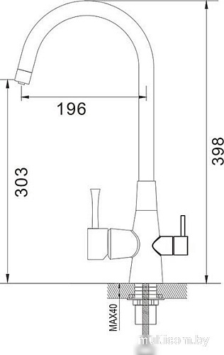 Смеситель Shevanik S428L