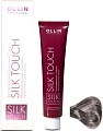 Крем-краска для волос Ollin Professional Silk Touch 4/1 шатен пепельный