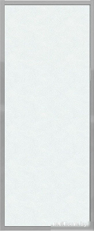 Душевая стенка Grossman Style 90x195 200.K33.05.90.10.02 (хром,стекло шиншилла)